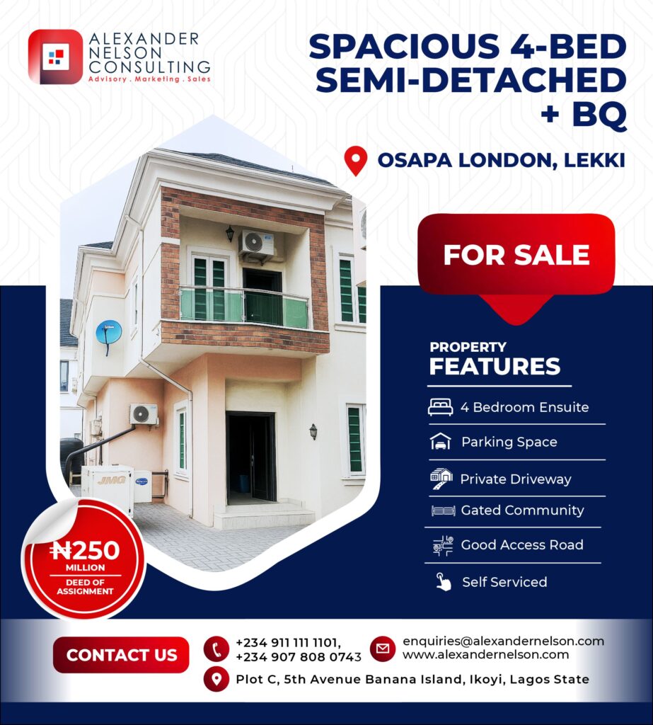 Osapa London Property For Sale